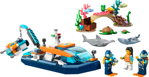 LEGO Конструктор City Дослідницький підводний човен - 4