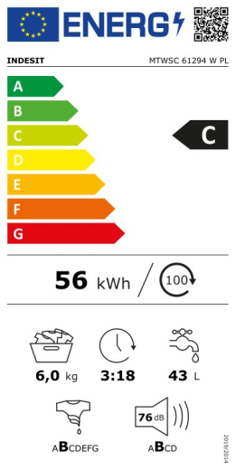 Стиральная машина  INDESIT MTWSC61294WPL - 3