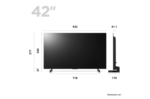 Телевізор LG OLED42C31LA - 5