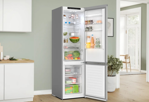Холодильник з морозильною камерою Bosch KGN392LAF - 2