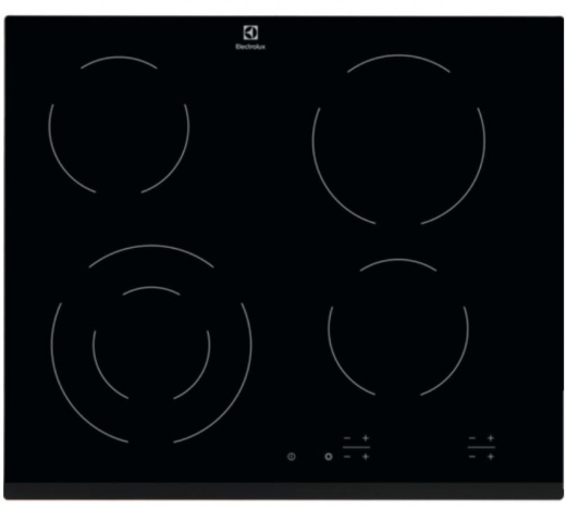 Варильна поверхня електрична Electrolux Radiant 60 EHF6241FOK - 1