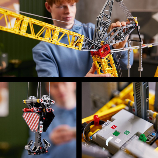 Блочный конструктор LEGO Гусеничный кран Liebherr LR 13000 (42146) - 9