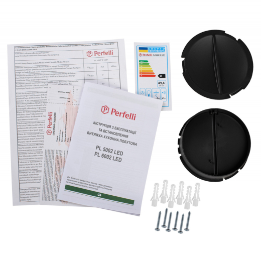 Витяжка плоска Perfelli PL 5002 W LED - 9