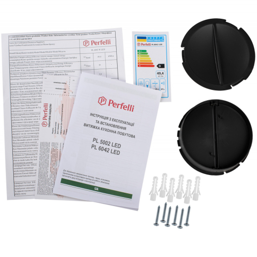 Вытяжка плоская Perfelli PL 6042 I LED - 10