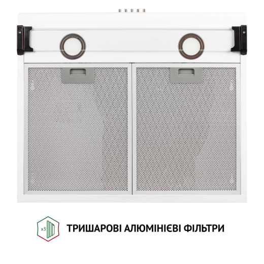 Витяжка плоска Perfelli PL 6042 W LED - 5