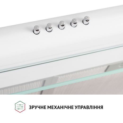 Витяжка плоска Perfelli PL 6042 W LED - 8