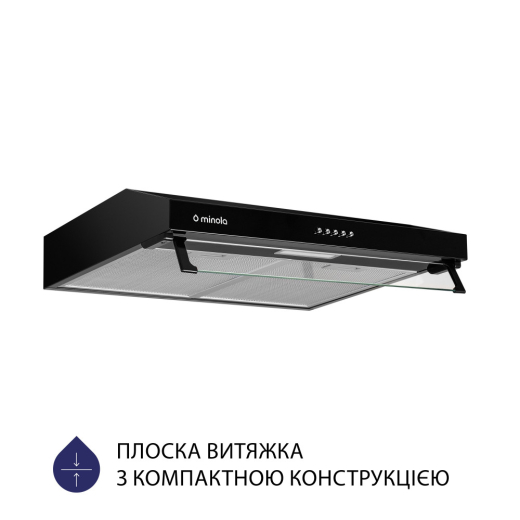Вытяжка плоская Minola HPL 614 BL - 2