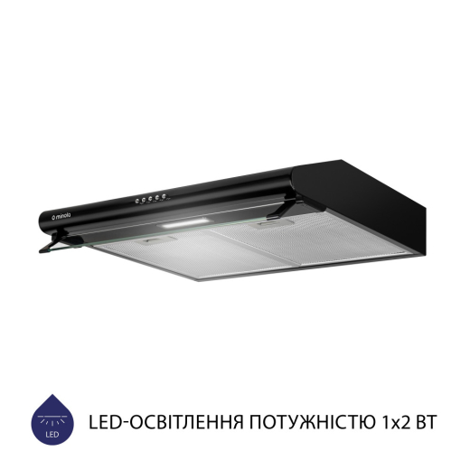 Вытяжка плоская Minola HPL 615 BL - 3