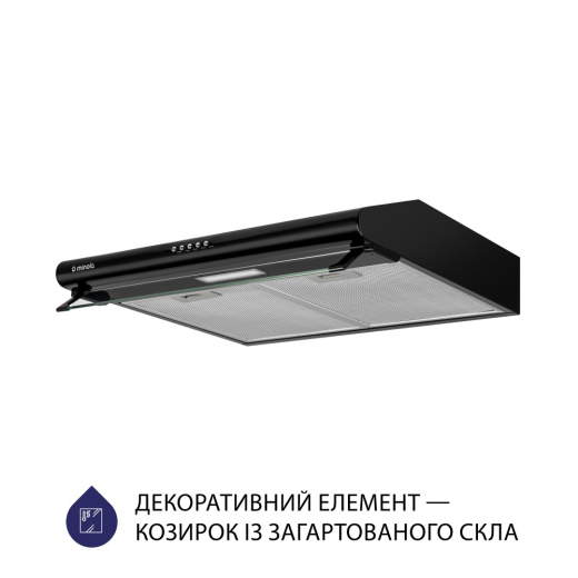 Вытяжка плоская Minola HPL 615 BL - 4