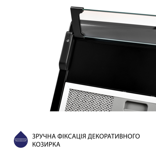 Вытяжка плоская Minola HPL 615 BL - 5