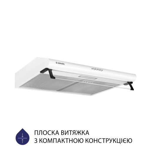 Вытяжка плоская Minola HPL 615 WH - 2