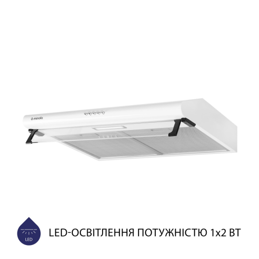 Вытяжка плоская Minola HPL 615 WH - 3