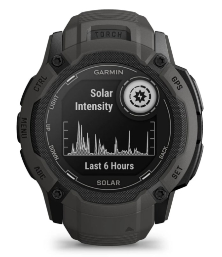 Смарт-часы Garmin Instinct 2X Solar Graphite (010-02805-10/00/24) - 2