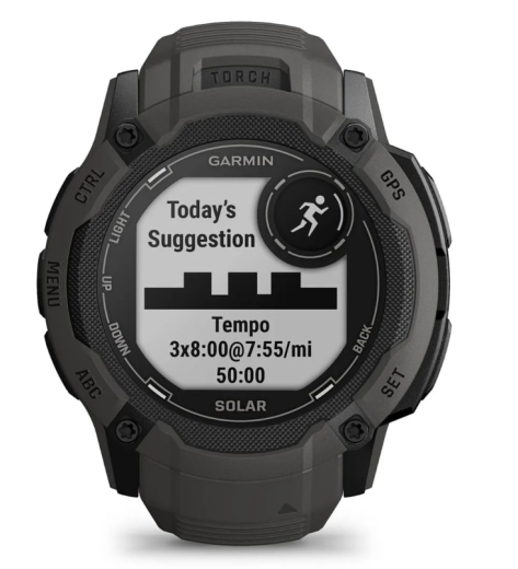 Смарт-часы Garmin Instinct 2X Solar Graphite (010-02805-10/00/24) - 6