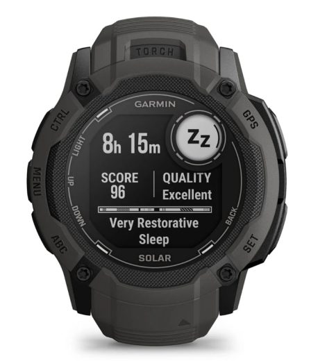 Смарт-часы Garmin Instinct 2X Solar Graphite (010-02805-10/00/24) - 8