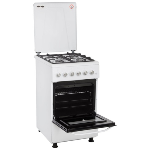 Плита кухонна газова ELEYUS CAST 5001 CF WH - 3