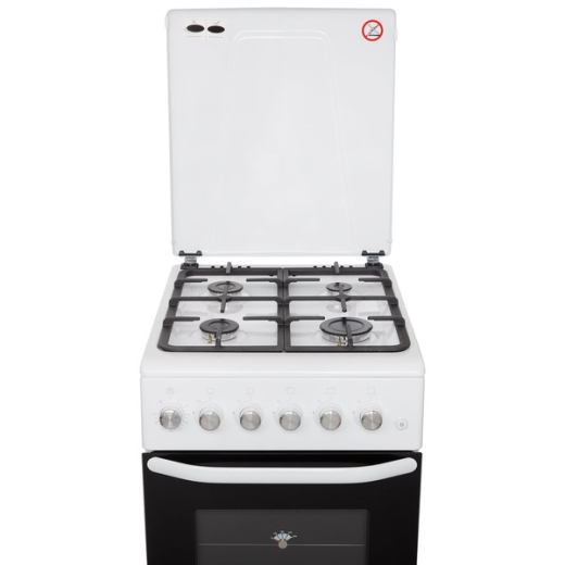 Плита кухонна газова ELEYUS CAST 5001 CF WH - 6