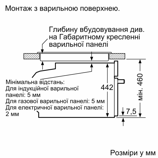 Духова шафа електрична Bosch CMG7241B1 - 6