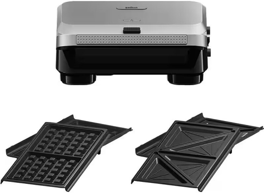 Мультимейкер(Бутербродниця-Вафельниця) Braun SnackMaker 5 SM5005 - 1