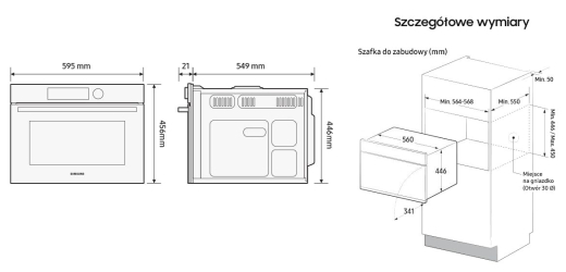 Вбудована духова шафа SAMSUNG NQ5B4353HBK - 6
