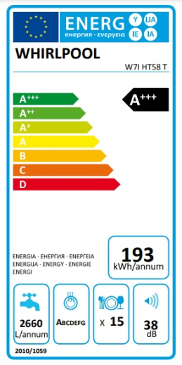 Вбудована посудомийна машина Whirlpool W7IHT58T - 23