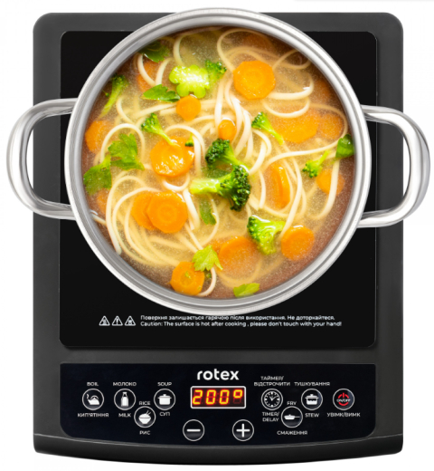 Індукційна плита Rotex RIO215-G - 4