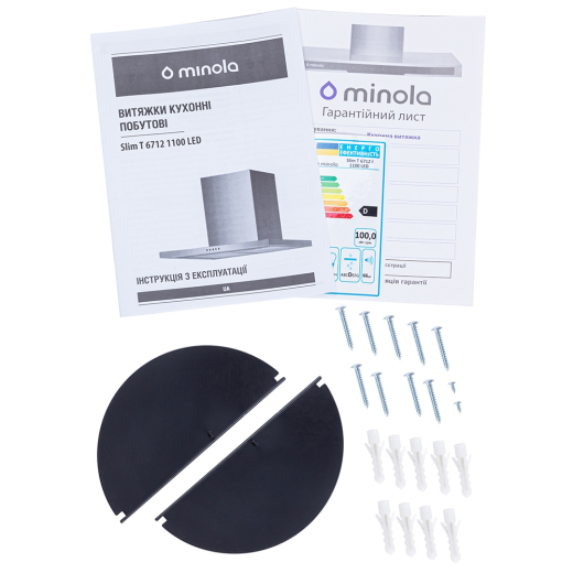 Вытяжка Minola Slim T 6712 I 1100 LED - 13