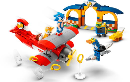 LEGO Конструктор Sonic the Hedgehog Майстерня Тейлз і літак Торнадо - 4