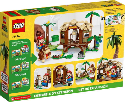 Конструктор LEGO Super Mario Будинок на дереві Донкі Конґ. Додатковий набір (71424) - 7