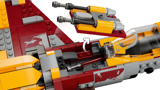 LEGO Конструктор Star Wars™ Винищувач Нової Республіки «E-Wing» проти Зоряного винищувача Шин Хаті - 12