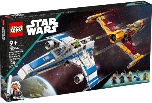 LEGO Конструктор Star Wars™ Винищувач Нової Республіки «E-Wing» проти Зоряного винищувача Шин Хаті - 13