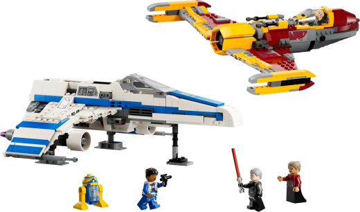 LEGO Конструктор Star Wars™ Винищувач Нової Республіки «E-Wing» проти Зоряного винищувача Шин Хаті - 1