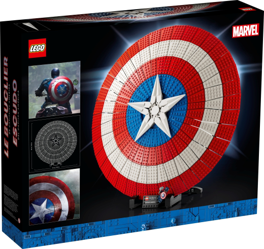 LEGO Конструктор Marvel Щит Капітана Америка - 10