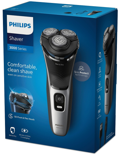 Електробритва  Philips Shaver 3000 Series S3143/00 - 7
