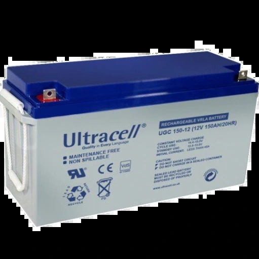 Ultracell UCG150-12 GEL 12 V 150 Ah Акумуляторна батарея - 1