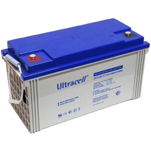 Аккумуляторная батарея Ultracell UCG120-12 GEL 12 V 120 Ah - 1