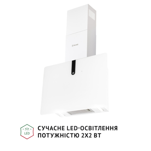 Вытяжка декоративная наклонная Perfelli PIANO BIANCA - 4