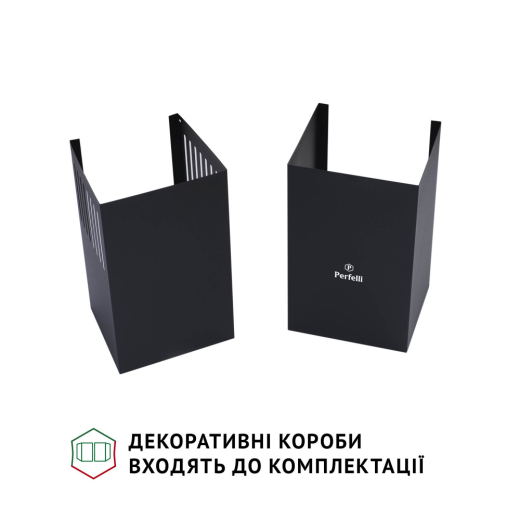 Вытяжка декоративная наклонная Perfelli PIANO NERO - 10