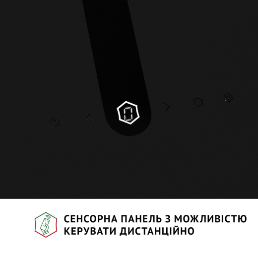 Вытяжка декоративная наклонная Perfelli PIANO NERO - 6