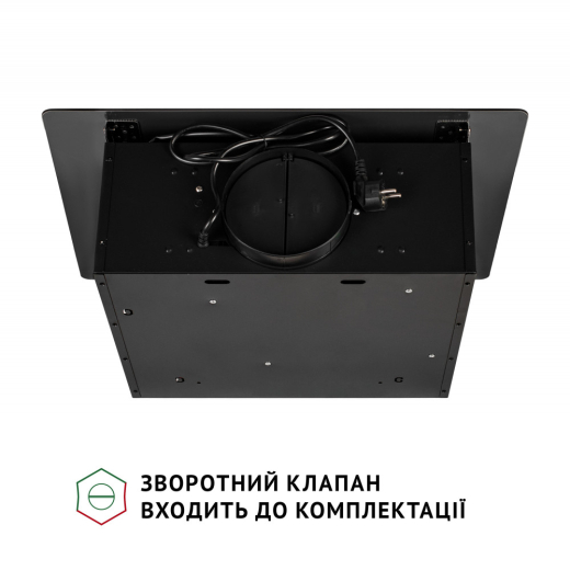 Вытяжка декоративная наклонная Perfelli PIANO NERO - 9