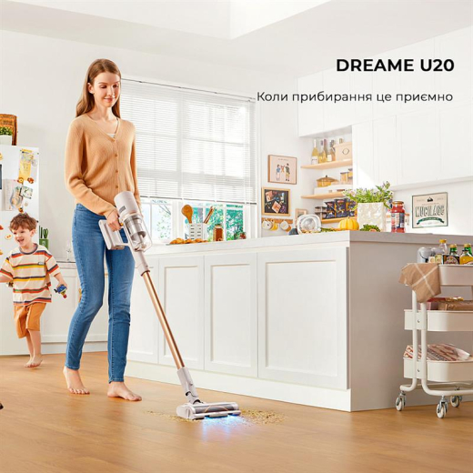 Вертикальный+ручной пылесос (2в1) Dreame Cordless Vacuum Cleaner U20 (VPV11A) - 4