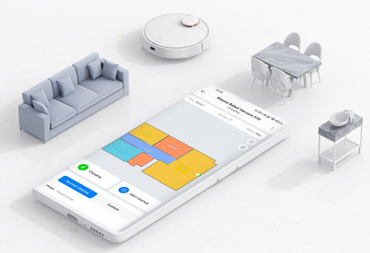 Робот-пилосос Xiaomi Mi Robot Vacuum S10 White - 9