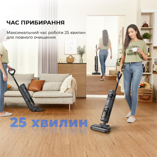 Моющий вертикальный пылесос (1в1) Dreame H12 Core - 5