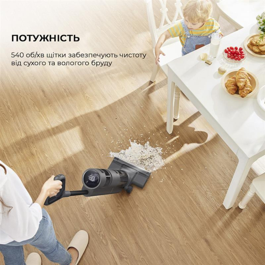 Моющий вертикальный пылесос (1в1) Dreame H12 Core - 6