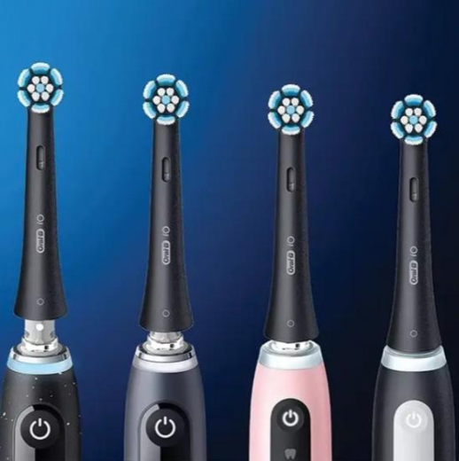 Насадка для електричної зубної щітки Braun Oral-B iO RB Gentle Care Black (4) - 3
