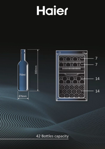 Винна шафа Haier HWS42GDAU1 - 13