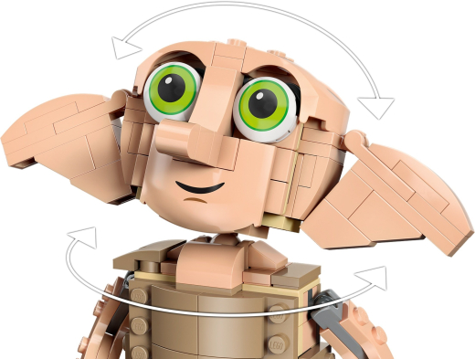 Конструктор LEGO Harry Potter Ельф-домовик Добі (76421) - 6