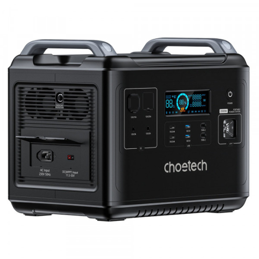 Зарядная станция Choetech BS006 2000Вт (BS006-EU-BK-Z) - 2