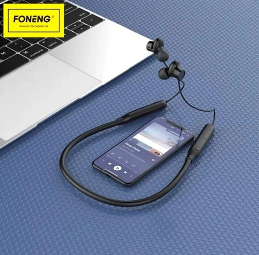 Bluetooth-гарнітура Foneng Neckband Sport BL34 (BL34-BE-N) - 4
