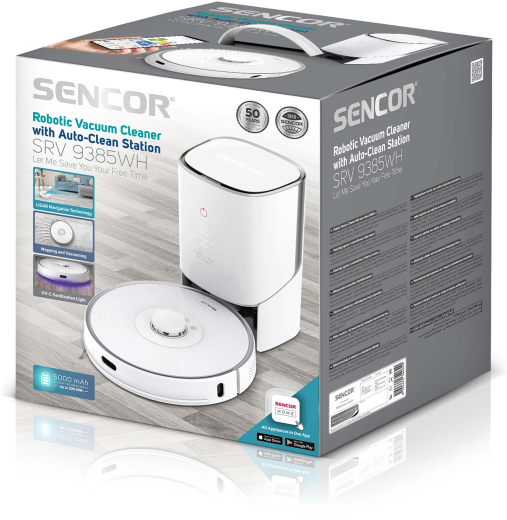 Робот-пилосос Sencor SRV 9385WH - 26